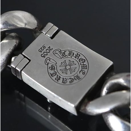 Chrome Hearts Large Classic Link BS Flare Box ID Bracelet 13 Links #101851