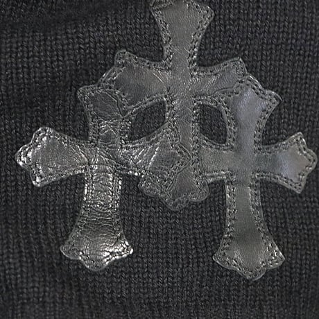 Chrome Hearts Cashmere Cross Patch Pullover Hoodie #31147