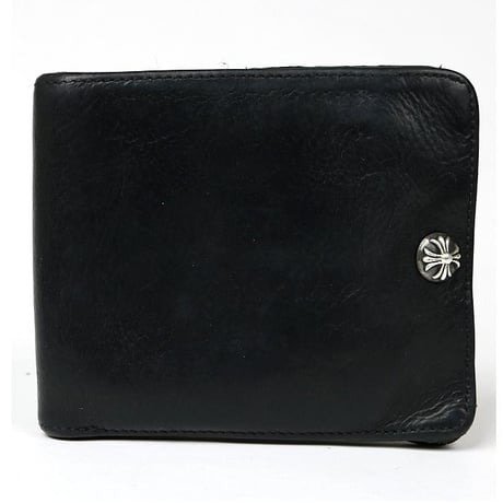 Chrome Hearts 1-Snap Wallet Bifold Wallet Cross Button #103186