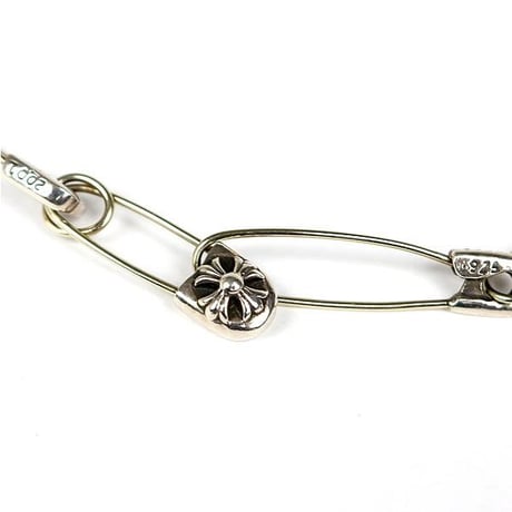 Chrome Hearts Safety Pin Necklace 16Inches #103423