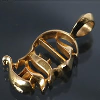 Chrome Hearts 22K Vertical Logo Pendant #103123