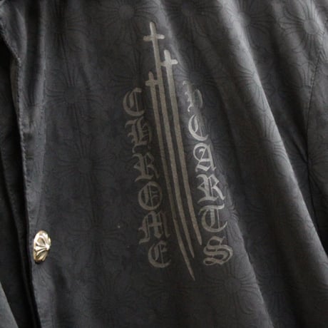 Chrome Hearts Coach Jacket Cross Ball Buttons All-Over CH Plus Print #31098