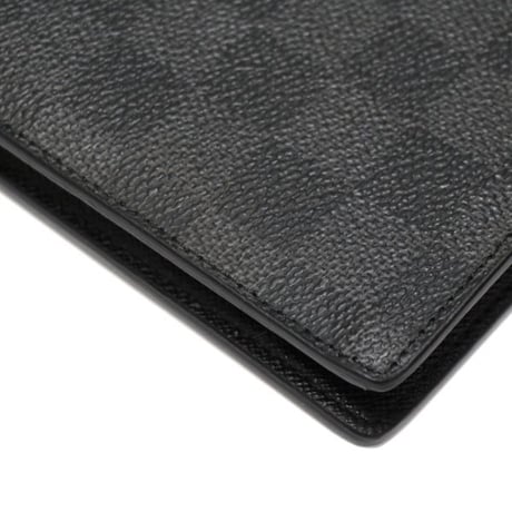 Louis Vuitton Brazza Wallet Damier Graphite N62665 #75234