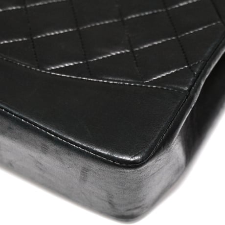 CHANEL 31 Mini Shopping Bag Quilted Lambskin Black #74566