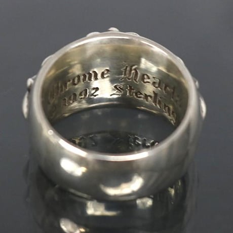 Chrome Hearts Floral Cross Ring #103067