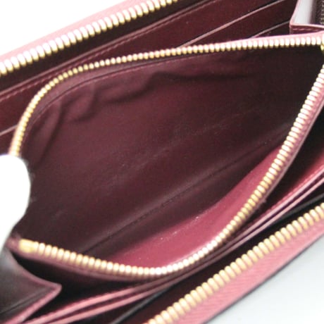 Louis Vuitton Zippy Wallet Monogram Vernis Amarante M93522 #74349
