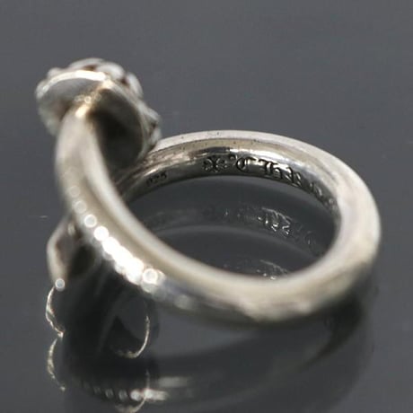 Chrome Hearts Cross Ball Nail Ring #30977