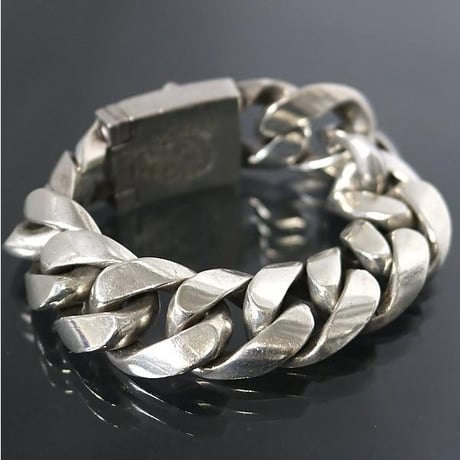 Chrome Hearts Classic Link Large BS Flare Box ID Bracelet 11 Links #30301