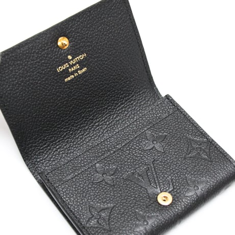 Louis Vuitton Business Card Holder Monogram Empreinte Black M58456 #74858