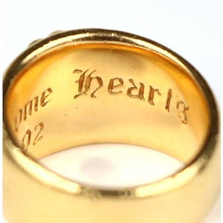 【￥2,999,900】 Chrome Hearts 22K Old Floral Cross Pavé Diamond Ring #103470
