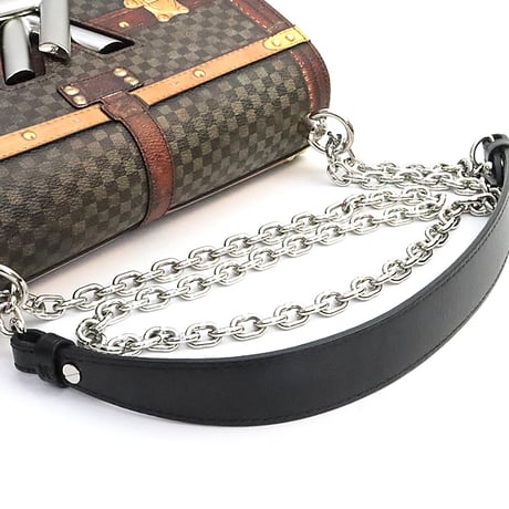 Louis Vuitton Time Trunk Twist MM Shoulder Bag Transformed Damier M52270 #19135