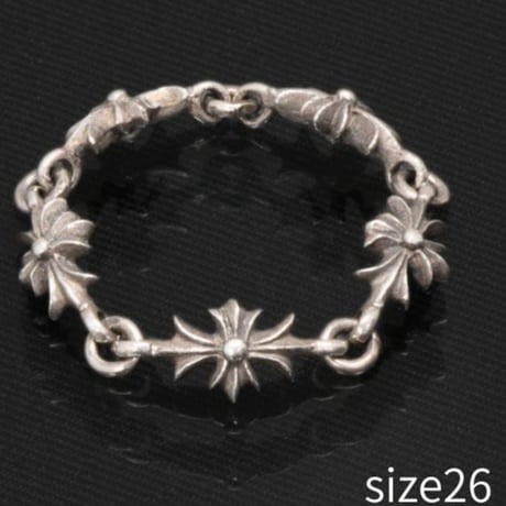 Chrome Hearts Tiny E CH Plus Ring 5-Link #30800