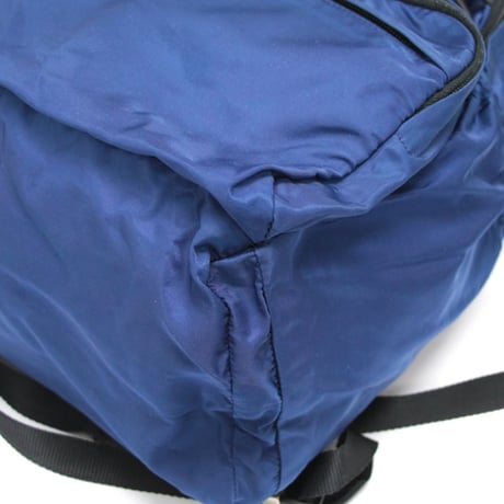 PRADA Backpack Nylon Blue #72196