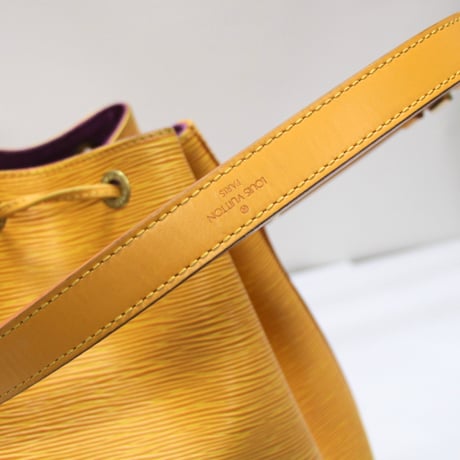 Louis Vuitton Petit Noe Shoulder Bag Epi Leather Tassili Yellow M44109 #75161