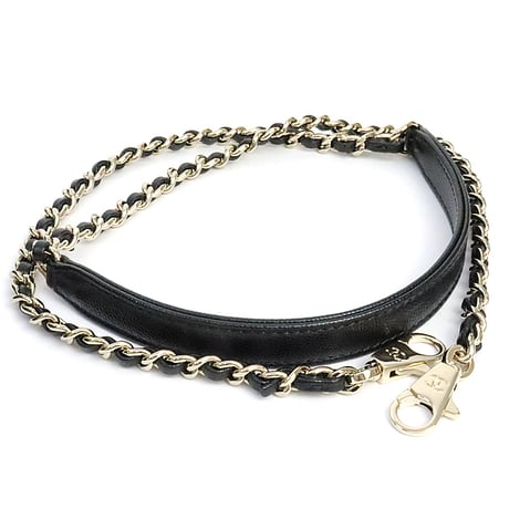 CHANEL Small Coco Handle Flap Bag Quilted Cavier Black #19417