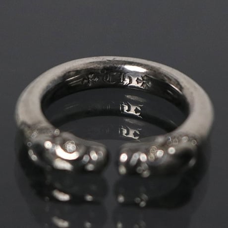 Chrome Hearts Double Dog Pave Diamond Ring #31360