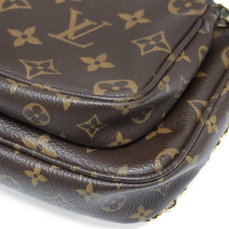 Louis Vuitton Multi Pochette Accessoires Handbag Monogram Canvas Khaki M44813 #74192