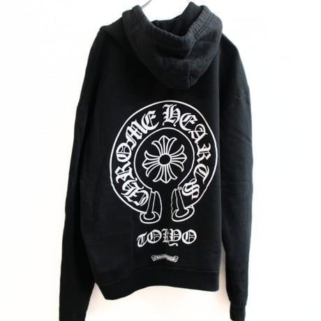 Chrome Hearts Tokyo Exclusive Horseshoe Hoodie Black #31102