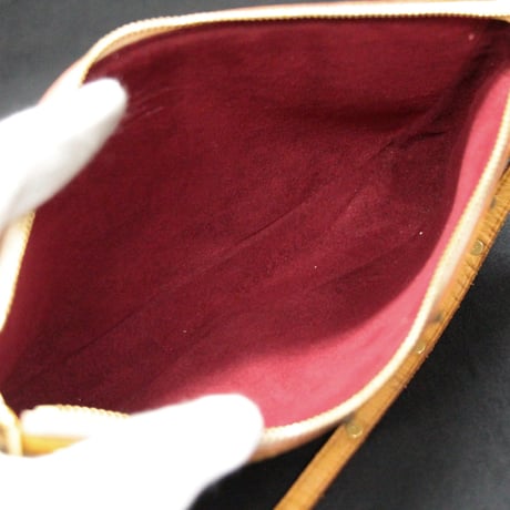 Louis Vuitton x Murakami Pochette Accessory Pouch Monogram Multicolor White M92649 #75227