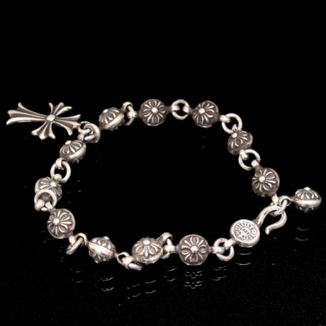 Chrome Hearts #1 Cross Ball Tiny CH Cross Bracelet #30764