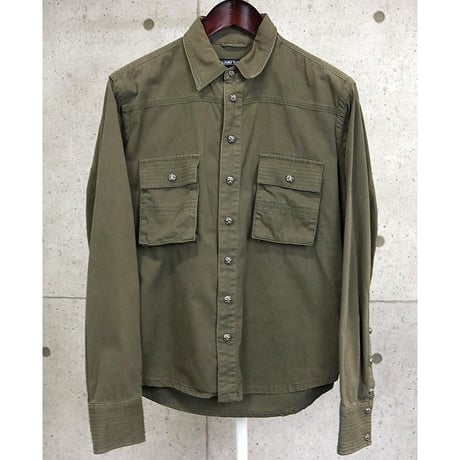 Chrome Hearts BS Fleur Army Shirt Long Sleeve JVP #102054