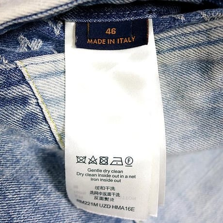 Louis Vuitton x NIGO Monogram Patchwork Denim Jacket #31376