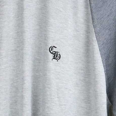 Chrome Hearts Brand-New Y NOT Raglan Long-Sleeve T-Shirt with Triple Cross Patch #31190