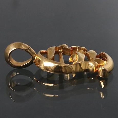 Chrome Hearts 22K Vertical Logo Charm #103124