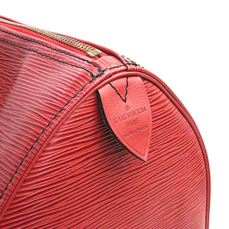 Louis Vuitton Speedy 30 Handbag Epi Leather Red M43007 #74753