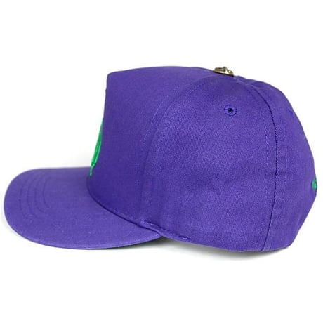 Chrome Hearts CH Logo Embroidery Baseball Cap Purple/Green #30339