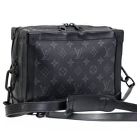 Louis Vuitton Soft Trunk Shoulder Bag Monogram Eclipse Canvas M44730 #74526