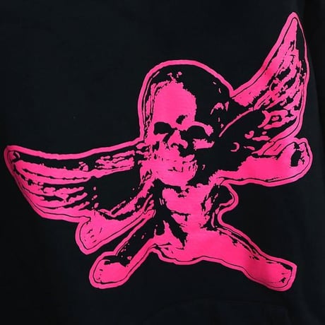 Chrome Hearts Foti Black And Pink Hoodie #30639