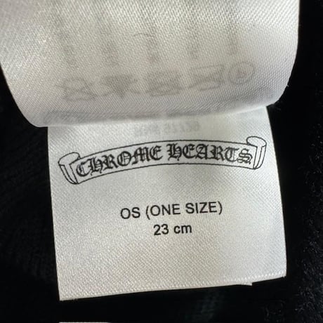 Chrome Hearts Watch Cap CH Plus Black Beanie #30694