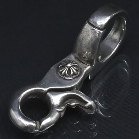 小物 CHROME HEARTS QUICK CLIP CROSS BALL Chrome Hearts Quick Clip Cross Ball Silver Key