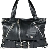 Chrome Hearts JJ Dean Large Leather Bag #103623