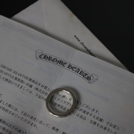 Chrome Hearts Spacer Ring 3mm 2P Diamond #31052