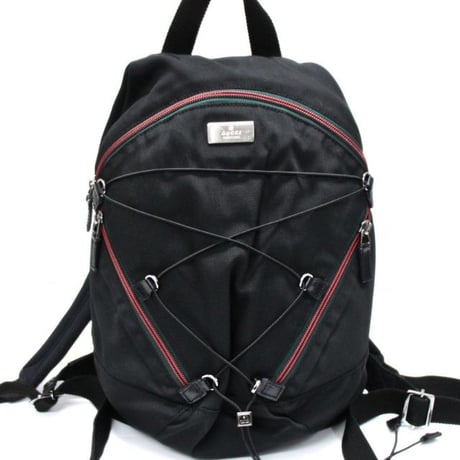 GUCCI Small Ophidia Backpack Nylon Black #74414