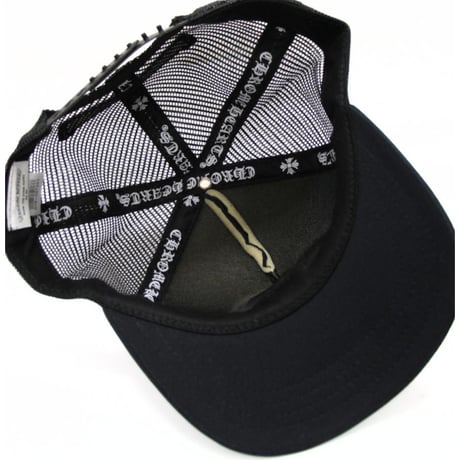 CHROME HEARTS Foti Mahalia Trucker Cap Black #31017