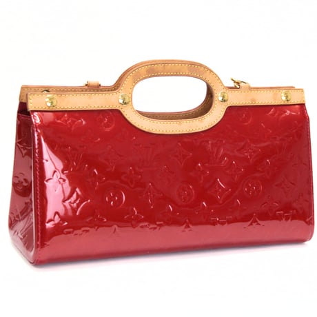 Louis Vuitton Roxbury Drive Shoulder Bag Monogram Vernis Pomme D'amour M91987 #75164