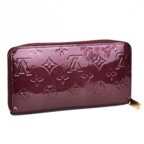 Louis Vuitton Zippy Wallet Monogram Vernis Amarante M93522 #74349