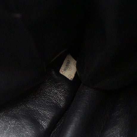 CHANEL Vintage Large CC Logo Tote Bag Lambskin Black ＃69661