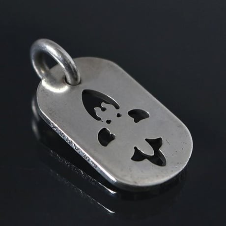 Chrome Hearts Cut Out Dagger Small Dog Tag Pendant #30678