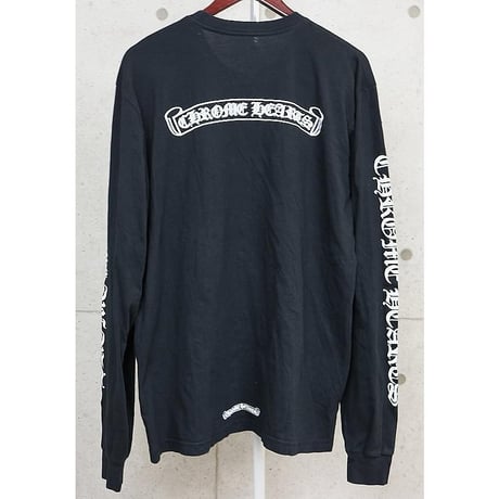 Chrome Hearts Old English Scroll Label Long-Sleeve T-Shirt #103401