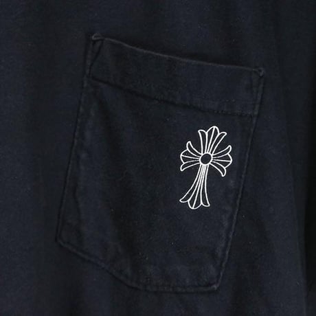 Chrome Hearts Neck Logo CH Cross Circle Logo T-Shirt #31404