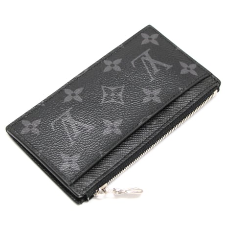 Louis Vuitton Coin & Card Holder Monogram Eclipse M29656 #75123