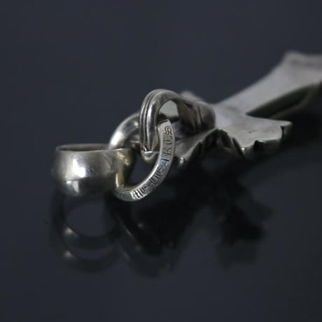 Chrome Hearts Double CH Cross Pendant With Bale #31266