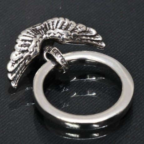 Chrome Hearts Foti Mahalia NTFL Silver Ring #101392