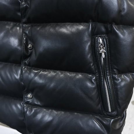 Chrome Hearts STIFF Leather Vest #30356