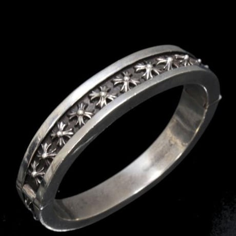 Chrome Hearts Narrow V-Band CHX Bangle #30766
