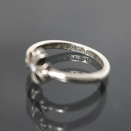 Chrome Hearts Bubblegum CH Plus 1P Diamond Ring #102688